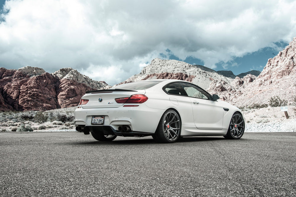Vorsteiner BMW F12 M6 VRS Aero Decklid Spoiler Carbon Fiber PP 1x1 Glossy