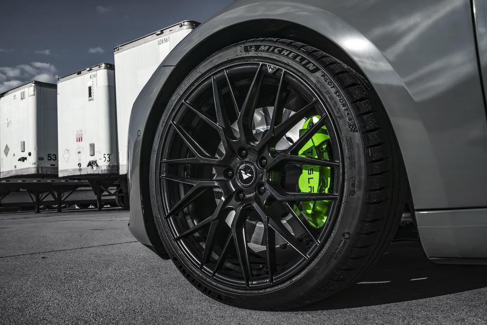 Vorsteiner V-FF 107 20x9.0 5x114.3 38S / 64.1 CB (Tesla 3) - Zara Gray