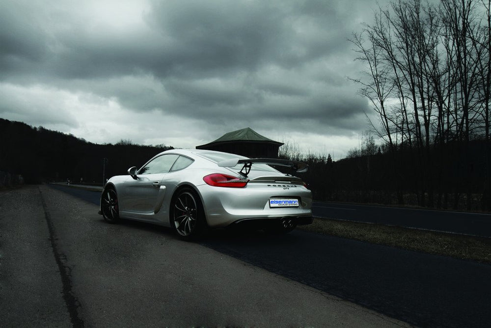 Eisenmann 981 Cayman GT4 Performance Exhaust AUTOcouture Motoring eisenmann-981-cayman-gt4-performance-exhaust-autocouture-motoring
