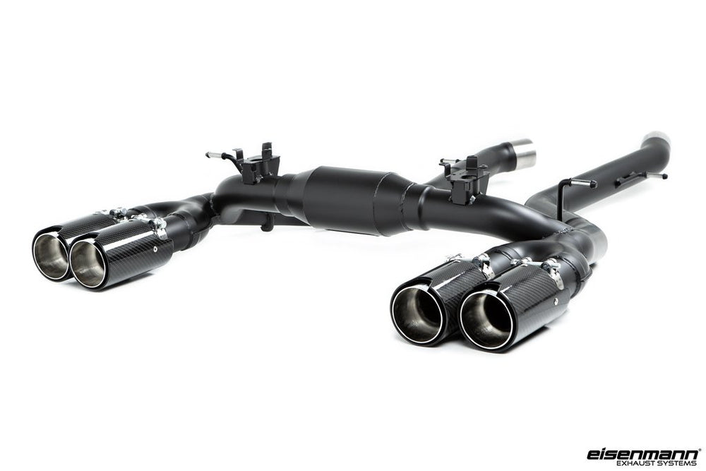 Eisenmann F8X M3 / M4 Performance Exhaust + Carbon Tip Set - Race - AUTOcouture Motoring - Exhaust - Eisenmann