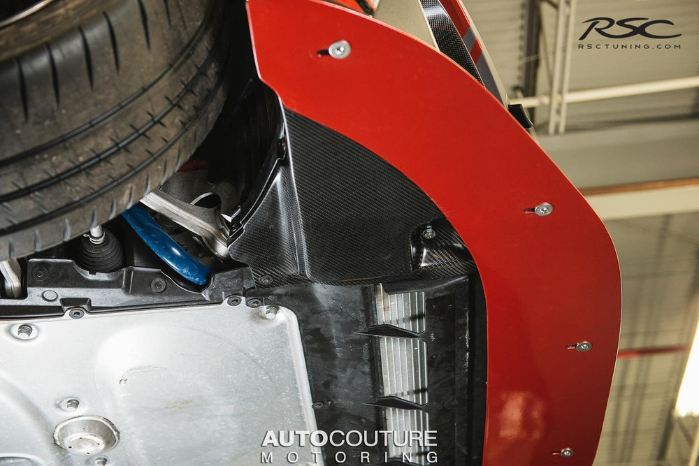 Racing Sport Concepts Carbon Fiber Adjustable Splitter for BMW F8X M3 & M4