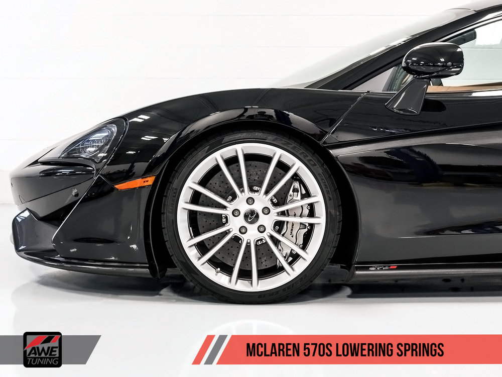 AWE Tuning Exclusive H&R McLaren 570S Lowering Springs