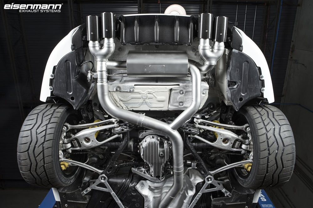 Eisenmann F87 M2 Performance Exhaust + 4x90mm Carbon Tip Set - AUTOcouture Motoring - Exhaust - Eisenmann
