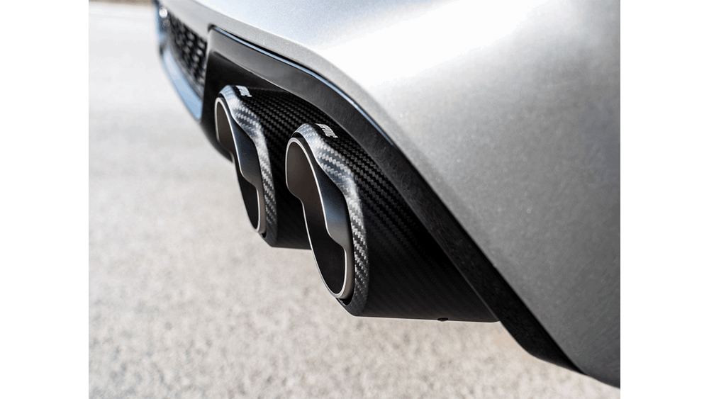 Akrapovic 19-20 BMW X3M (F97) Slip-On Line (Titanium) w/Carbon Tips