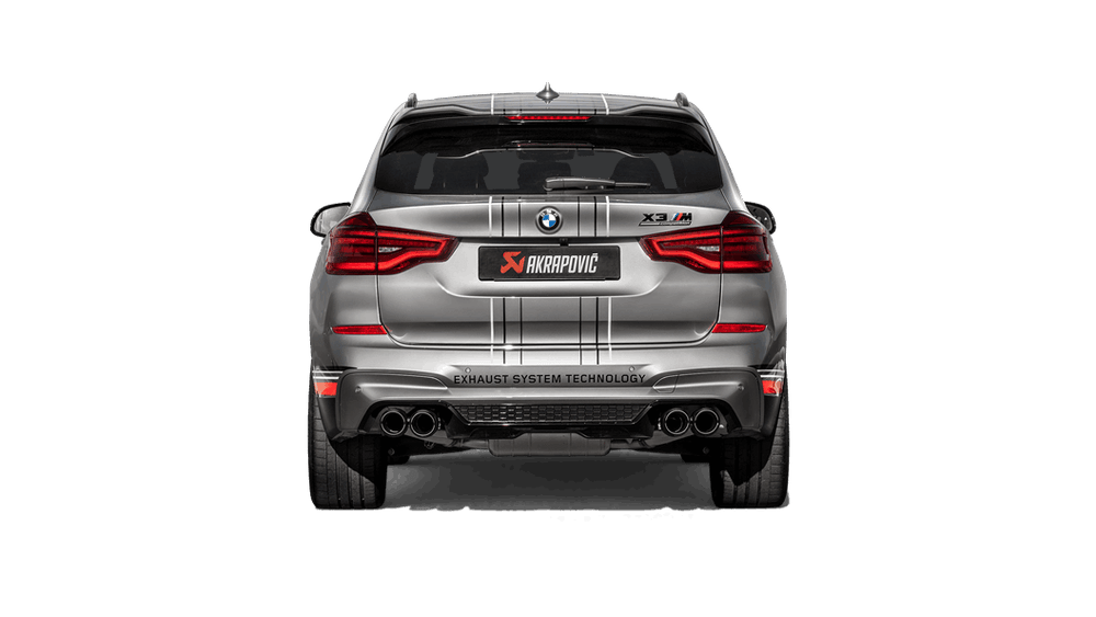 Akrapovic 19-20 BMW X3M / X4M (F97/F98) w/OPF/GPF Slip-On Line (Titanium) (Req. Tips)