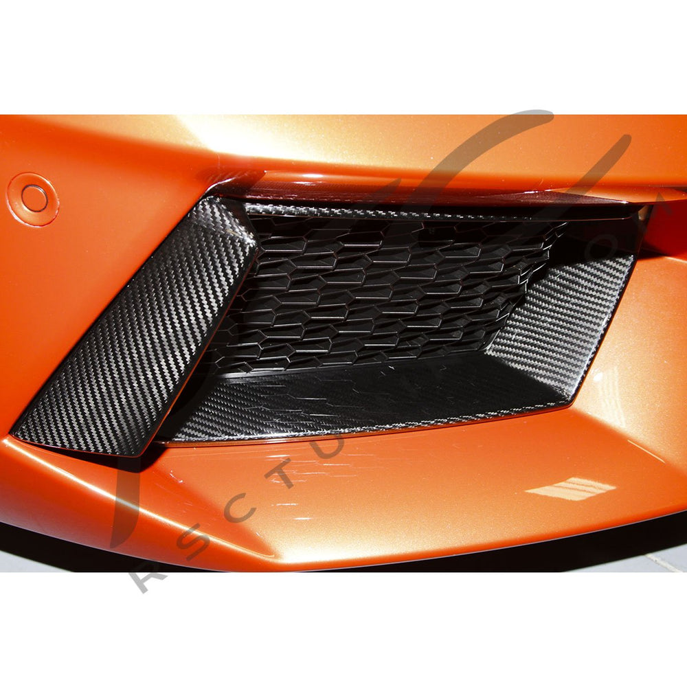 Racing Sport Concepts CS700 Carbon Fiber Front Intake Surrounds Lamborghini Aventador 12-14