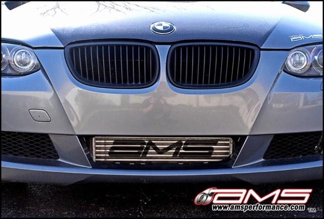 AMS Performance 06-09 BMW 335i (E90/E92/E93) Intercooler Kit w/Logo