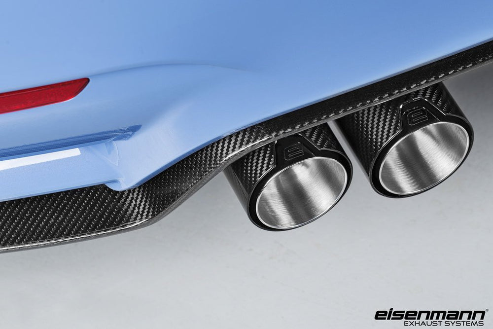 Eisenmann F8X M3 / M4 Performance Exhaust + 4x90 Carbon Tip Set - AUTOcouture Motoring - Exhaust - Eisenmann