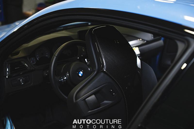 Eventuri BMW F8X M3 / M4 Carbon Seat Back Cover Set