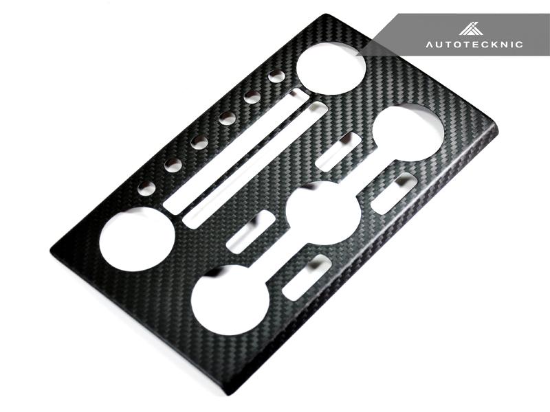 AutoTecknic Dry Pre-Preg Carbon Fiber AC Stereo Dash Panel Cover Nissan GT-R R35 09-20