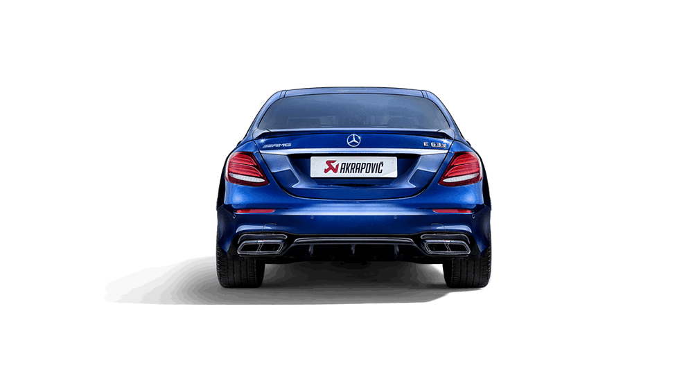 Akrapovic 2018 Mercedes Benz E63 (W213) Evolution Line Cat Back (Titanium) w/o Tips