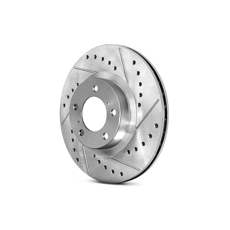 StopTech Select Sport 01-06 BMW E46 M3 Slotted & Drilled Rear Left Rotor
