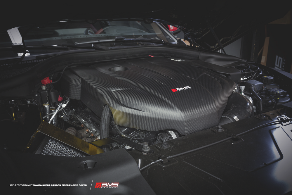 AMS Performance 2020+ Toyota GR Supra Carbon Fiber Engine Cover