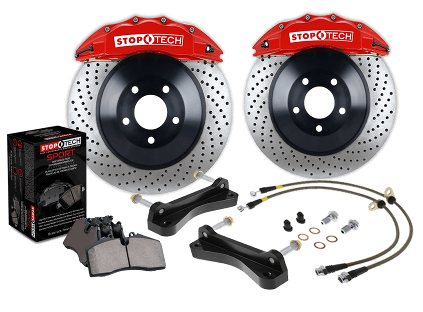 StopTech Big Brake Kit 00-04 BMW M5 Front ST-60 Calipers 355x32mm Rotors