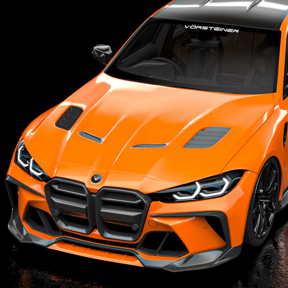 Vorsteiner GTS-V BMW G80 M3 | G82 M4 CARBON FIBER AERO HOOD