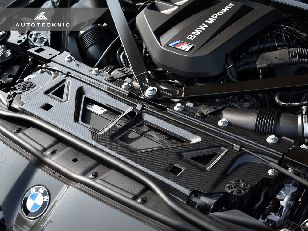 AutoTecknic BMW G80 M3 / G82 M4 Dry Carbon Fiber Cooling Shroud