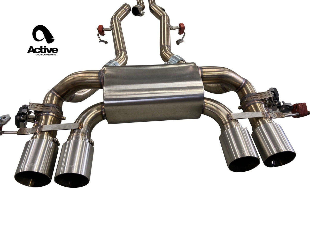 ACTIVE AUTOWERKE G80 M3 AND G82 M4 VALVED REAR AXLE-BACK EXHAUST - AUTOcouture Motoring