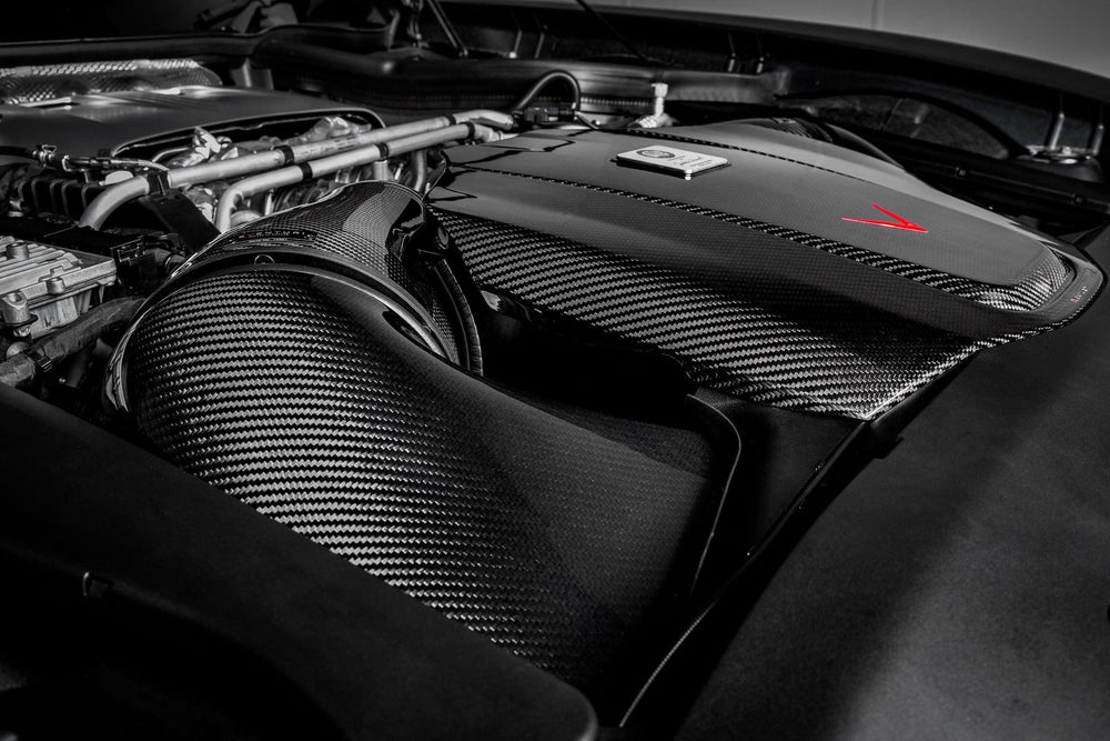 Eventuri Mercedes AMG GT Carbon Intake + Engine Cover