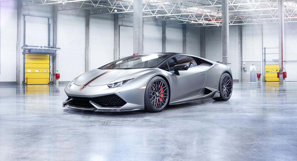 Vorsteiner Lamborghini Huracan Verona Edizione Aero Front Spoiler Carbon Fiber PP 2x2 Glossy