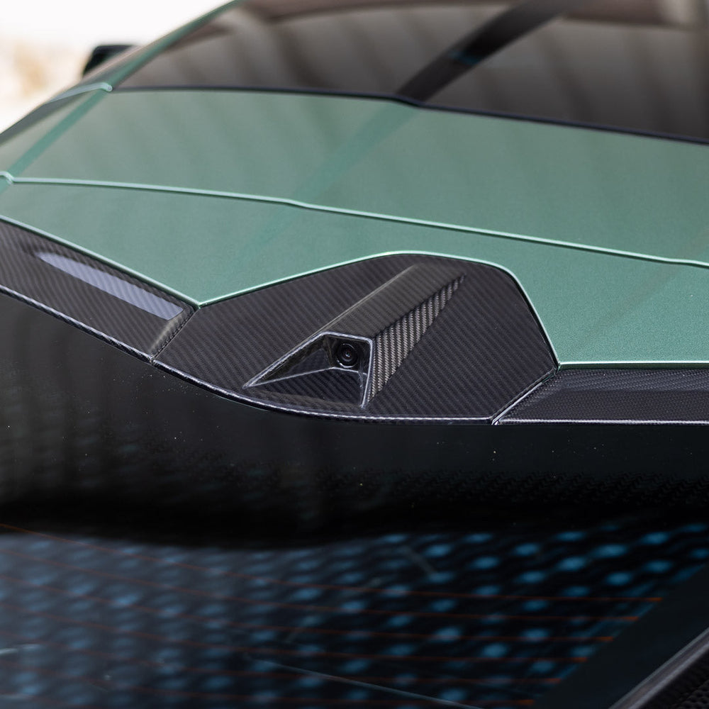 Racing Sport Concepts Carbon Fiber Rear View Camera Cover for C8 Corvette