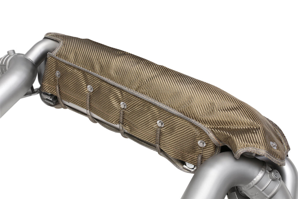 SOUL 20+ Chevrolet C8 Corvette Valved Exhaust - 4in Straight Cut Tips - Polished Chrome