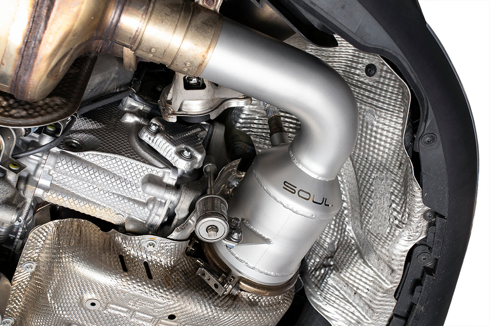 SOUL 2019+ Porsche 992 Carrera Sport Catalytic Converters for US Models / Non-GPF Equipped vehicles