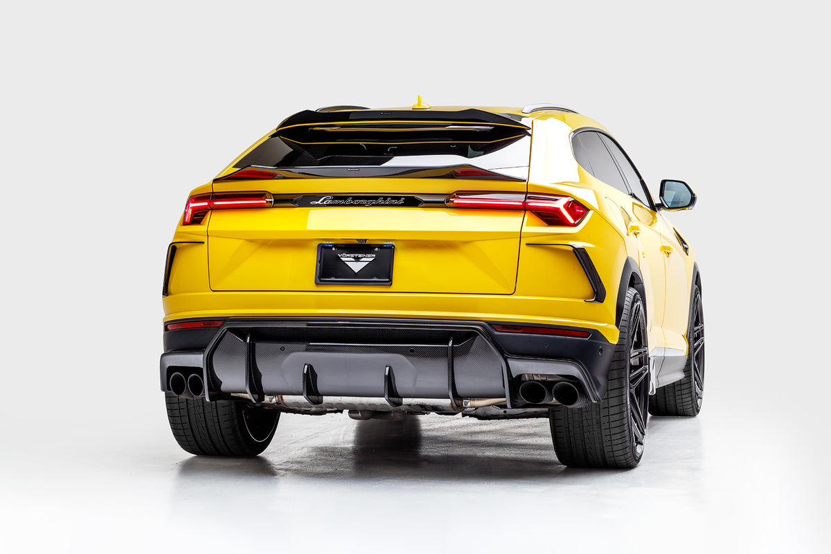 Vorsteiner Lamborghini Urus UX-07 Edizione Aero Rear Diffuser Carbon Fiber PP 2x2 Glossy