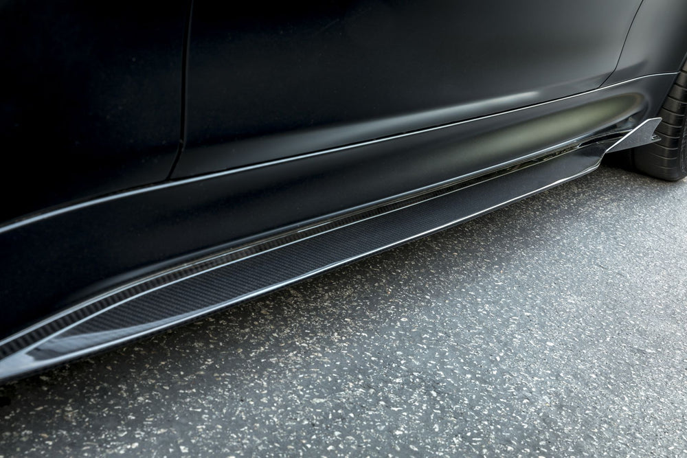 Vorsteiner BMW F8X M4 VRS GTS-V Aero Side Skirts Carbon Fiber PP 2X2 Glossy