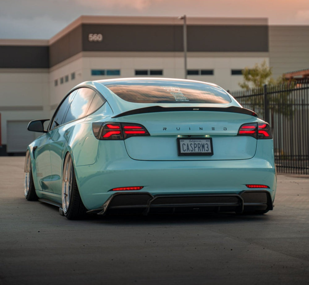 ADRO TESLA MODEL 3 REAR DIFFUSER V2 – AUTOcouture Motoring