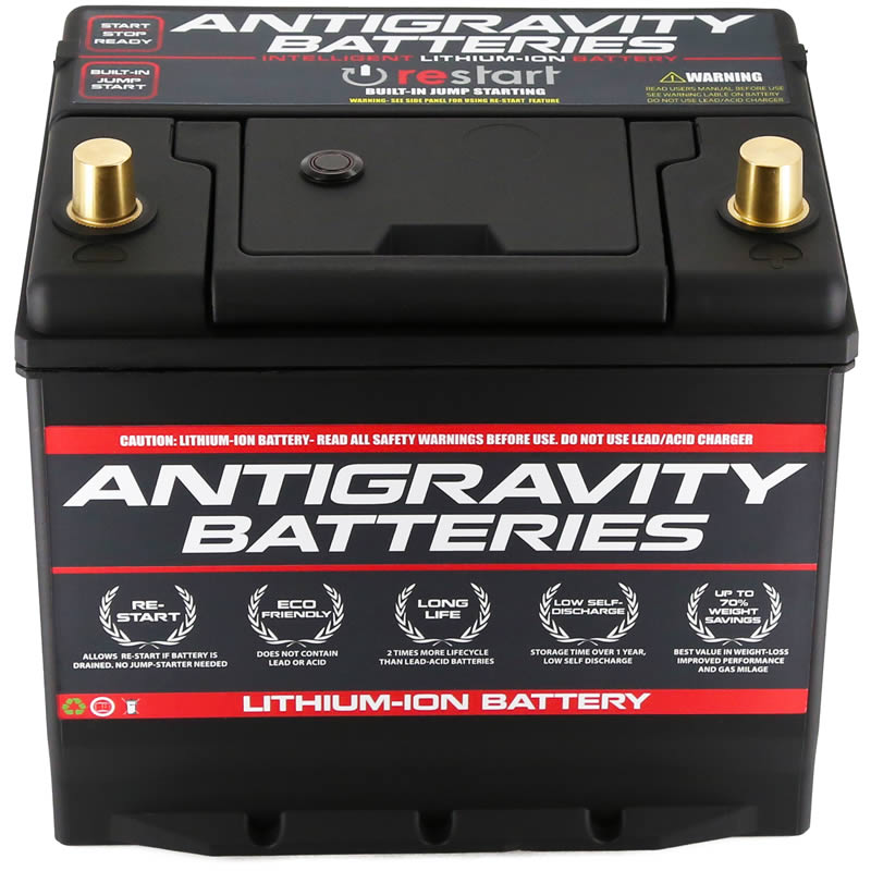 Antigravity Group 75 Lithium Car Battery w/Re-Start
