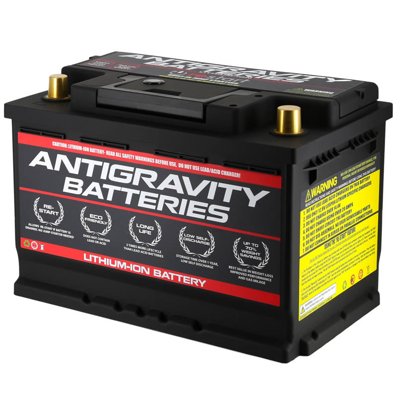 Antigravity T6 / L2 Lithium Car Battery w/Re-Start