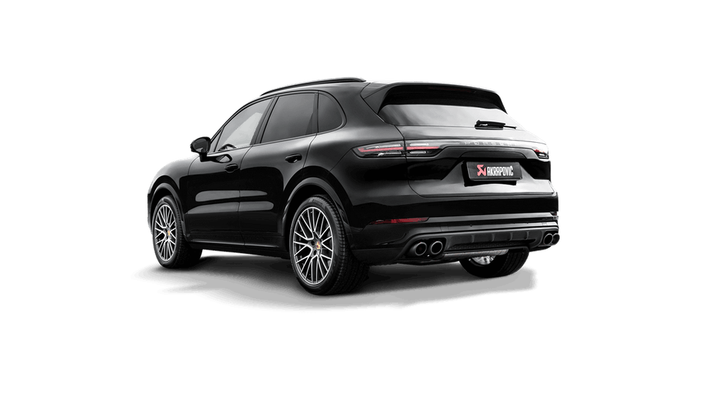 Akrapovic 2018+ Porsche Cayenne V6 (536) Evolution Line Cat Back (Titanium) (Req Tips)