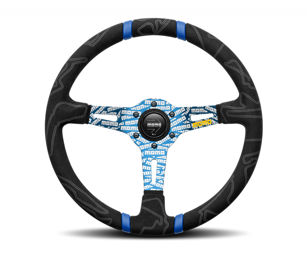 MOMO ULTRA Steering Wheel Blue