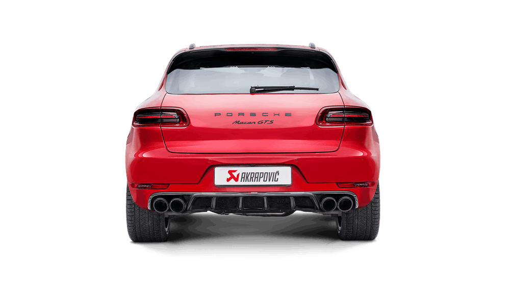 Akrapovic 2014 Porsche Macan Turbo and GTS (95B) Evolution Line Cat Back (Titanium) w/ Titanium Tips