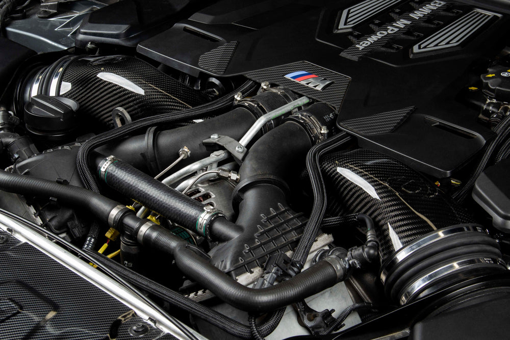 Dinan Carbon Fiber Turbo Inlet Pipes F90 M5