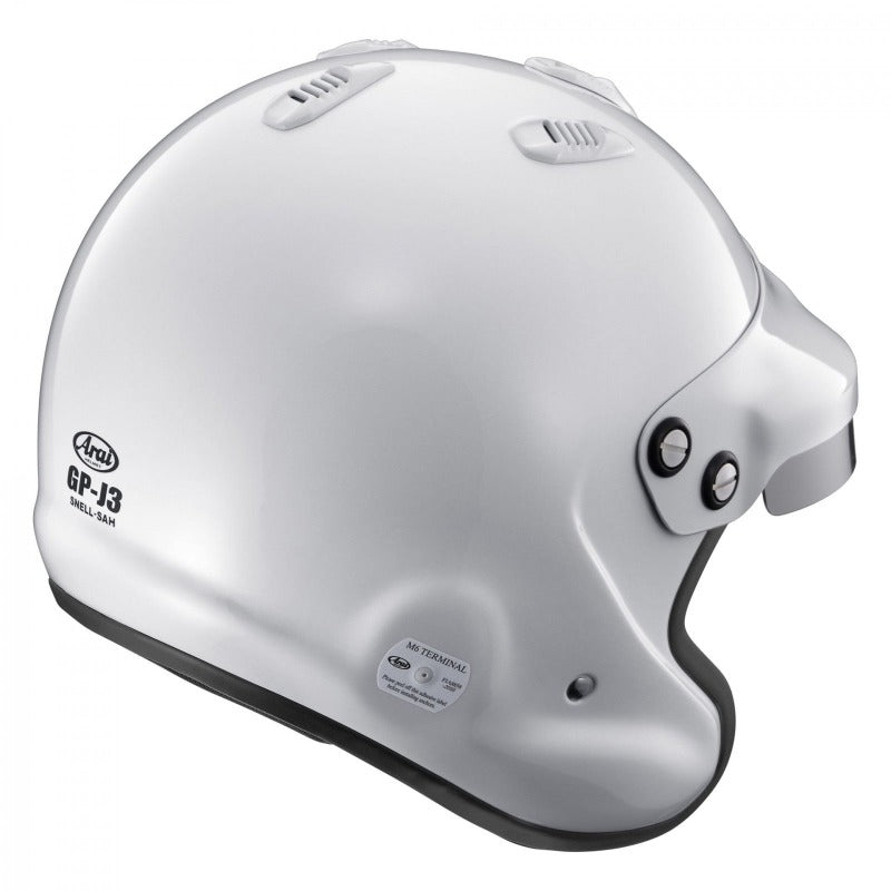 Arai GP-J3 White M Racing Helmet SA2020