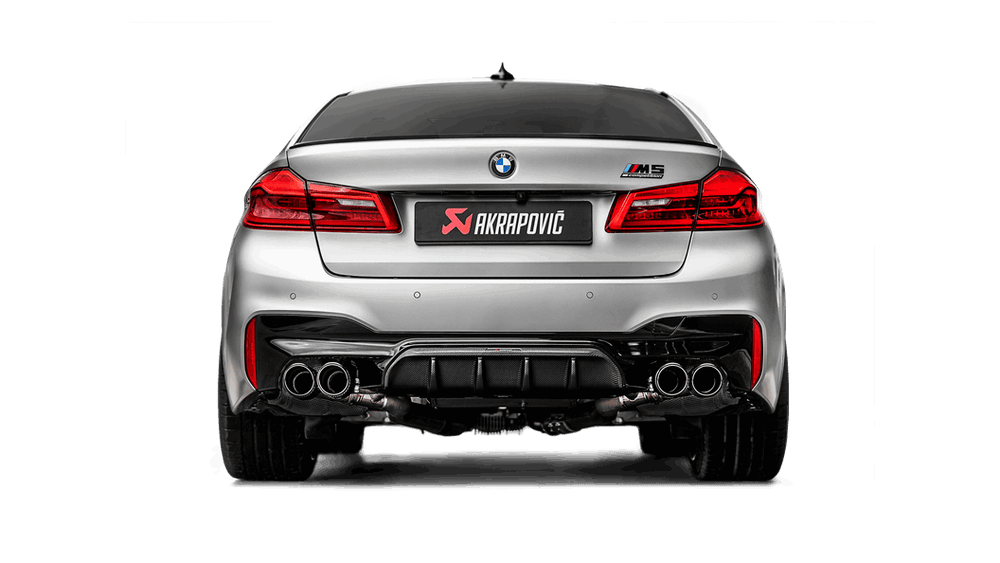 Akrapovic 2018 BMW M5 (F90) Slip-On Line (Titanium) (Req. Tips)