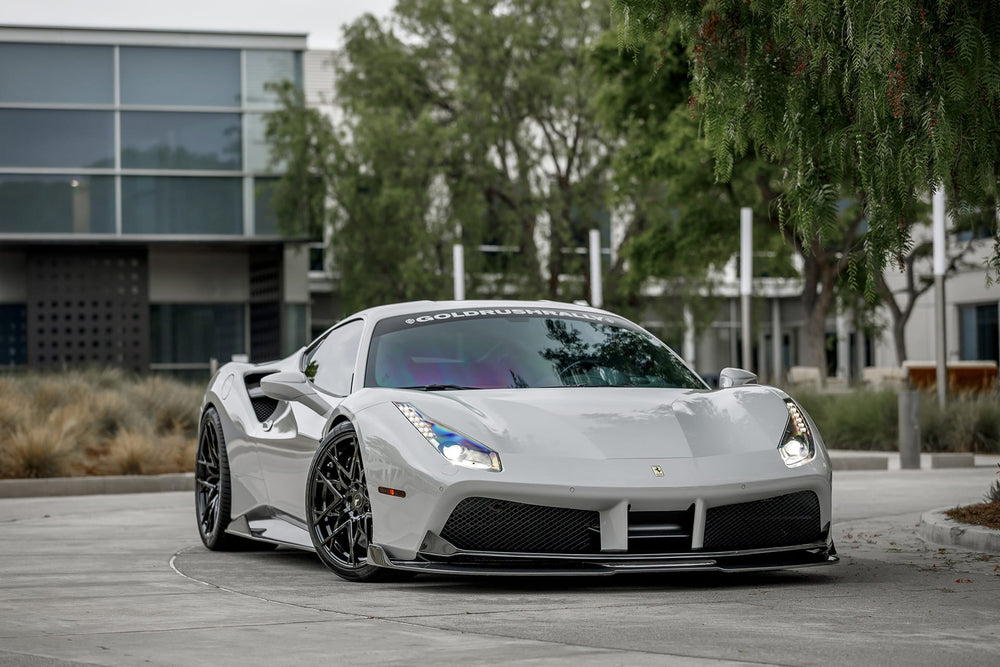 Vorsteiner Ferrari 488 Italia Aero Front Spoiler Carbon Fiber PP 1x1 Glossy