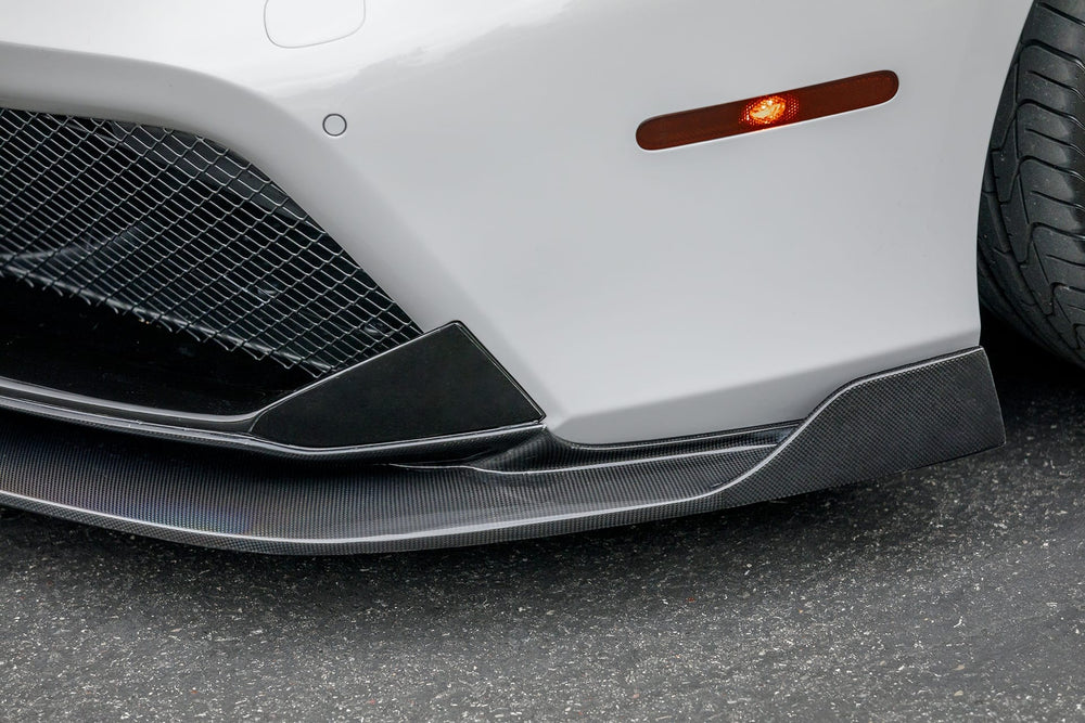Vorsteiner Ferrari 488 Italia Aero Front Spoiler Carbon Fiber PP 1x1 Glossy
