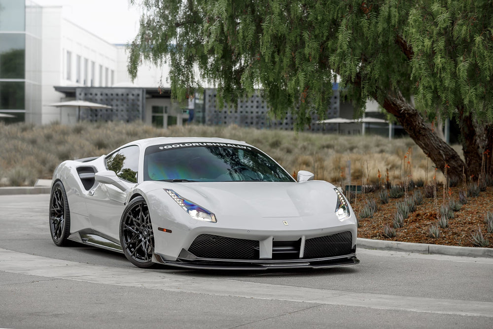 Vorsteiner Ferrari 488 Italia Aero Front Spoiler Carbon Fiber PP 1x1 Glossy