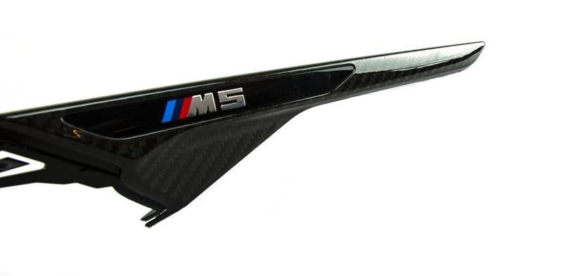 BMW F90 M5 M Performance Air Breather Side Bar in Carbon Fiber