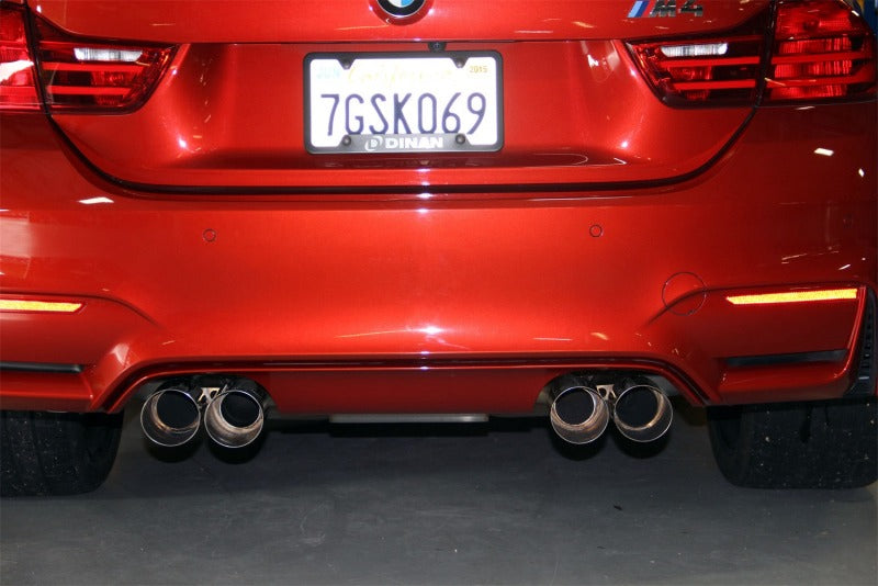 Dinan Free Flow Axle-Back Exhaust - 2015-2020 BMW M3/M4 Black