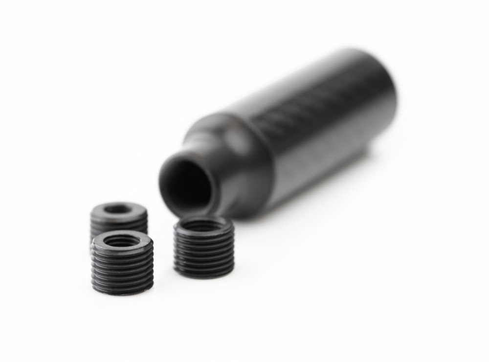 Nuke Performance Cavernous Carbon Fiber Shift Knob - Gloss Finish, 115mm