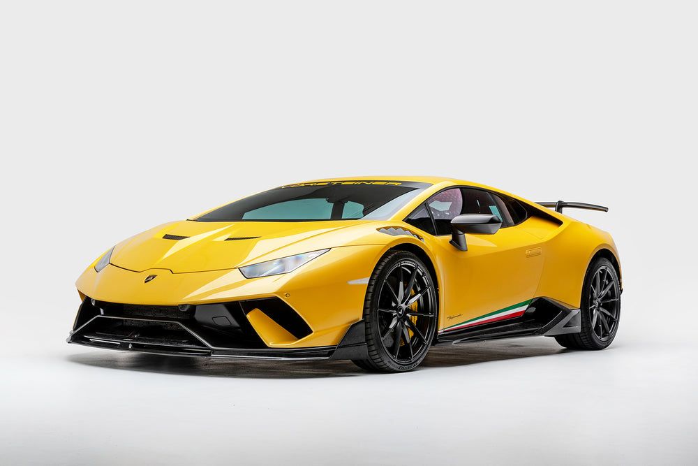 Vorsteiner Lamborghini Huracan Performante Vicenzo Edizione Aero Front Spoiler Carbon Matrix Glossy