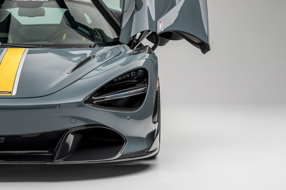 Vorsteiner McLaren 720S Silverstone Aero Front Fenders w/Integrated Vents Carbon Fiber PP 2x2 Glossy