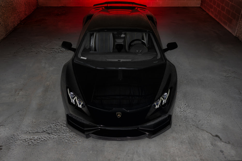 Vorsteiner Lamborghini Huracan Verona Edizione Aero Front Spoiler Carbon Fiber PP 2x2 Glossy