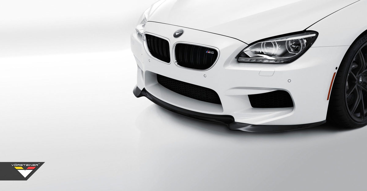 Vorsteiner BMW F12 M6 VRS Aero Front Spoiler Carbon Fiber PP 1x1 Glossy