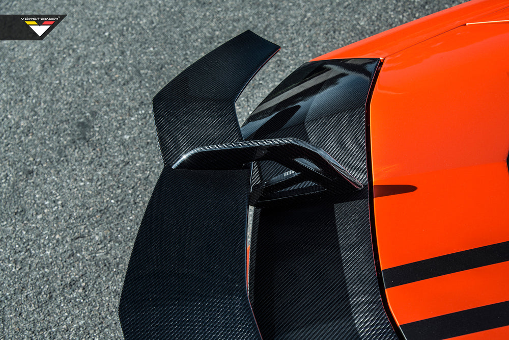 Vorsteiner Lamborghini Aventador Zaragoza Edizione Aero Wing Carbon Fiber PP 2x2 Glossy