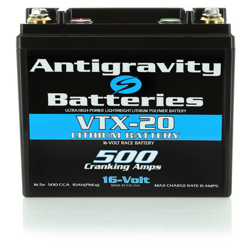 Antigravity Special Voltage YTX12 Case 16V Lithium Battery - Right Side Negative Terminal